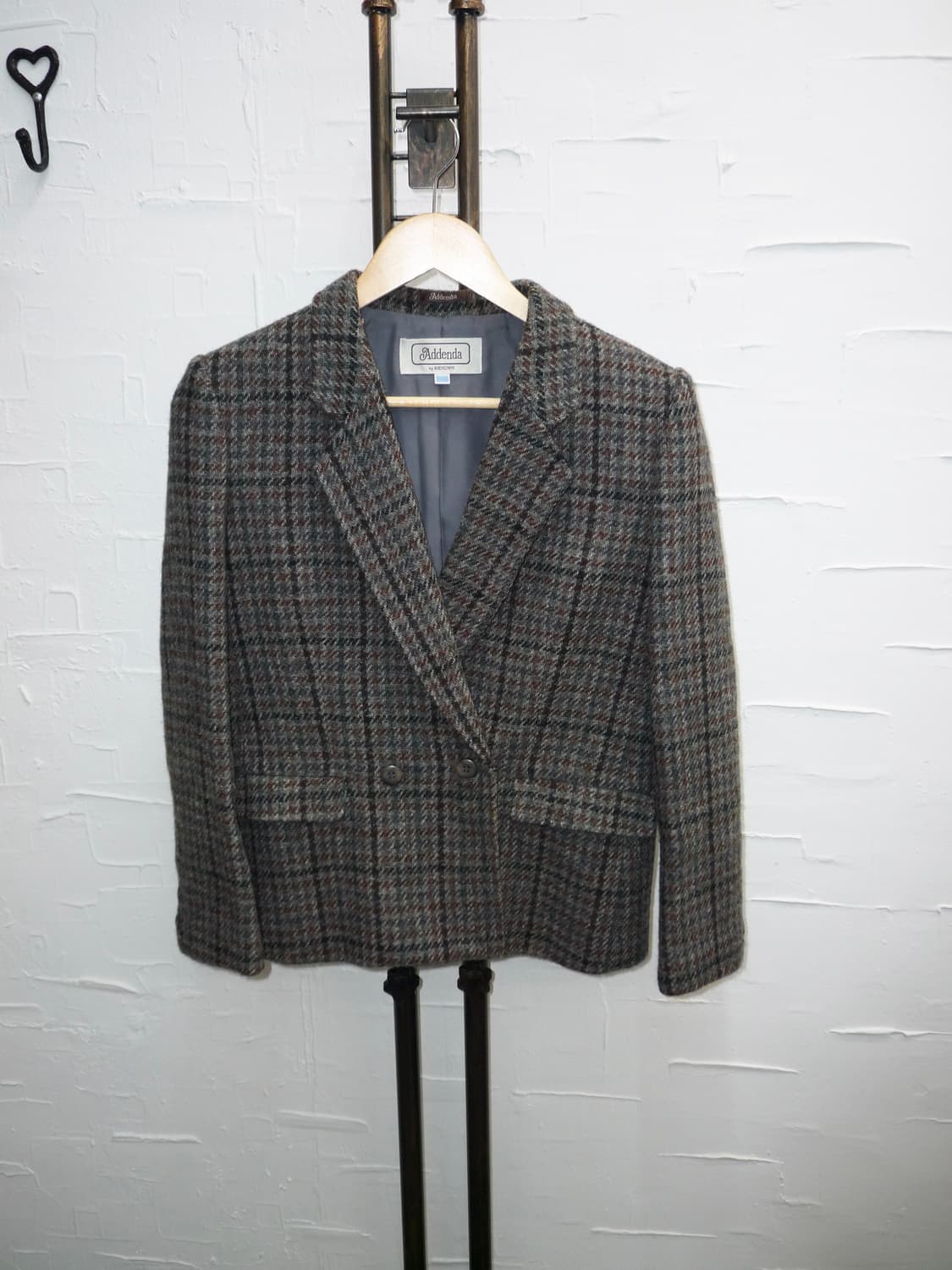 brown wool short coat 상품이미지6