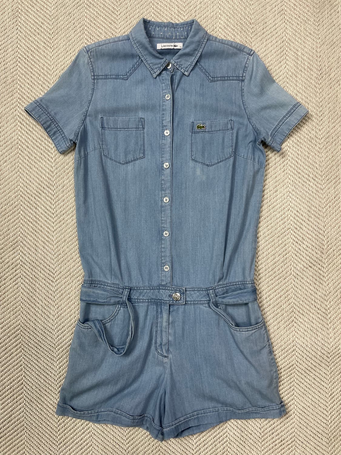 라코스테 데님 점프수트 34 상품이미지1