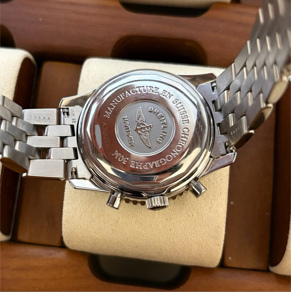 브라이틀링 네비타이머 청판 38mm 시계 상품이미지2