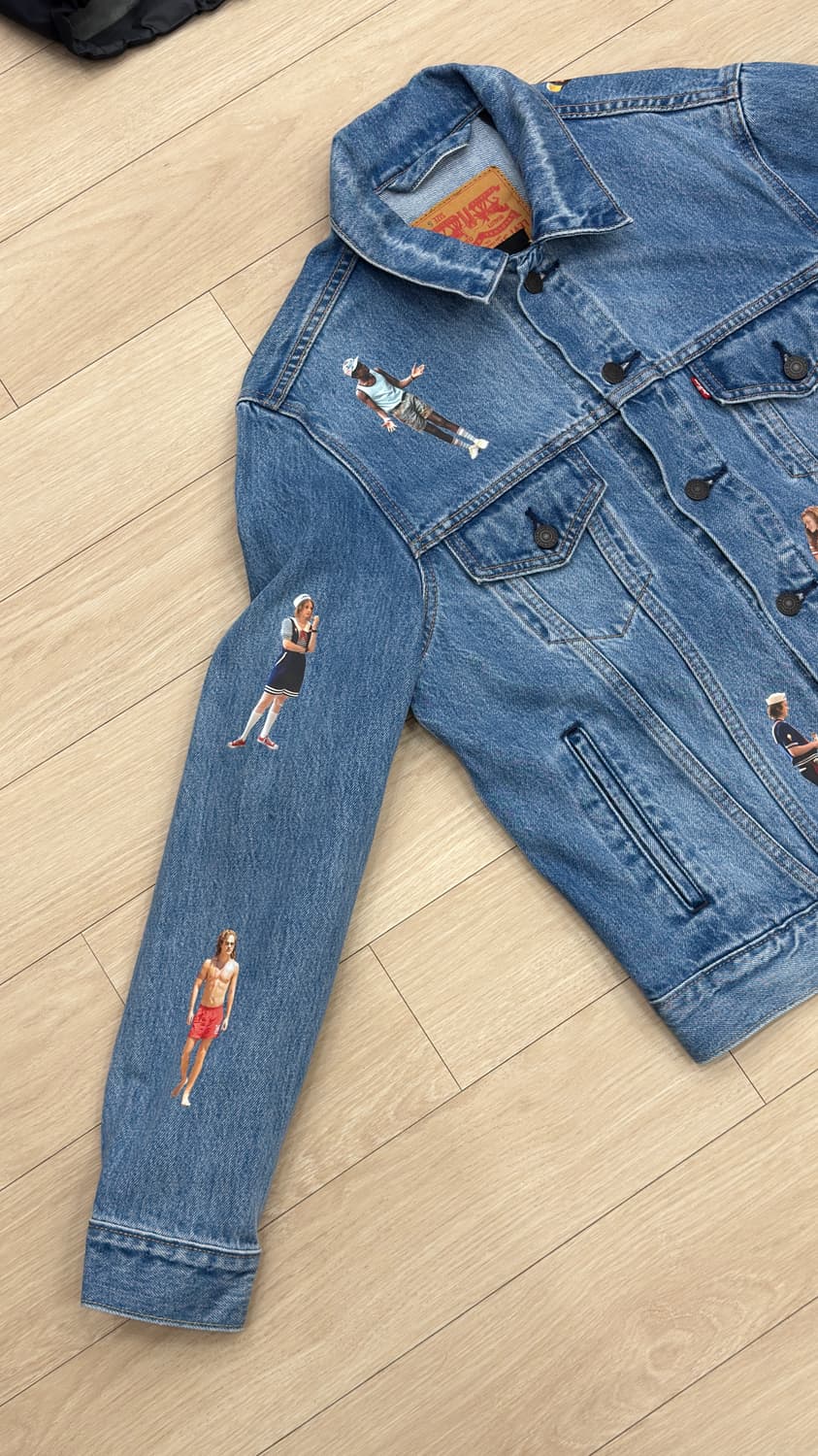 리바이스 X Stranger Things 청자켓 S 상품이미지4