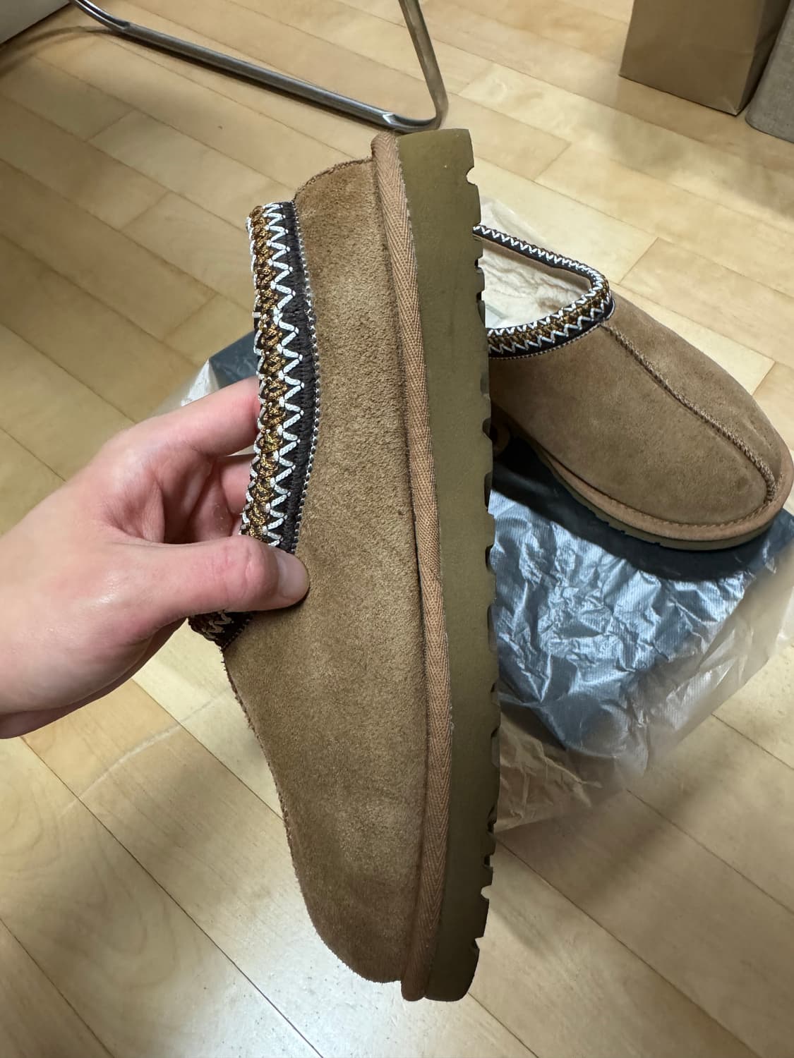 (260)어그 타스만 슬리퍼 체스트넛 상품이미지3