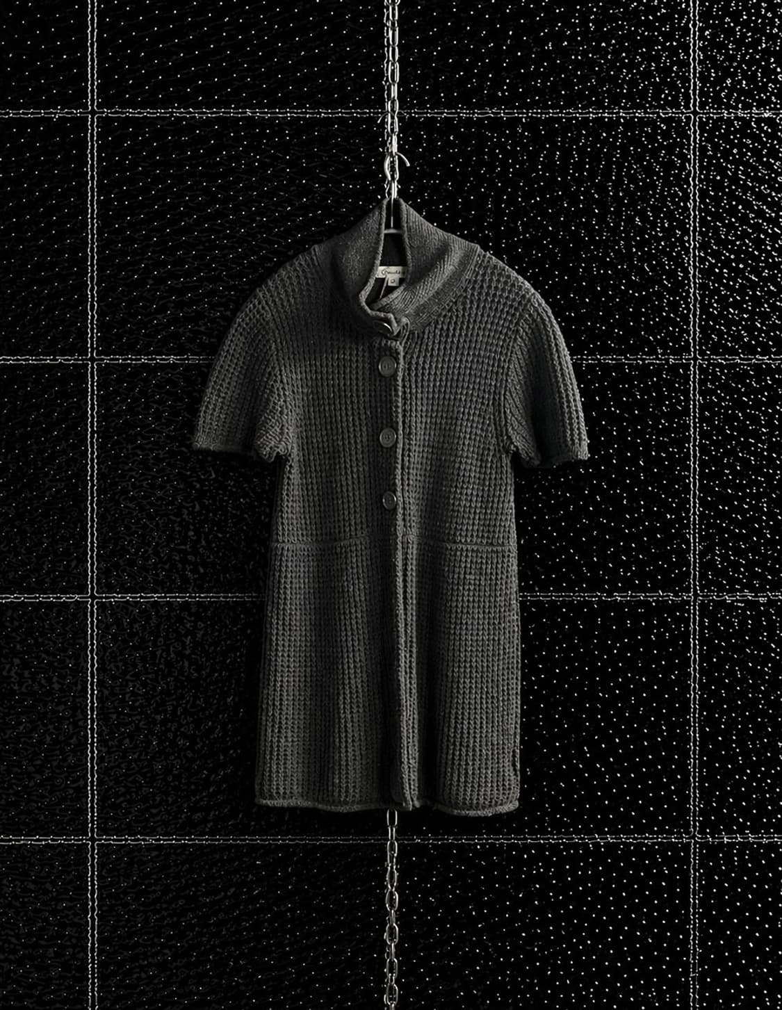 Calvin klein jeans 빅 버튼 니트 상품이미지1