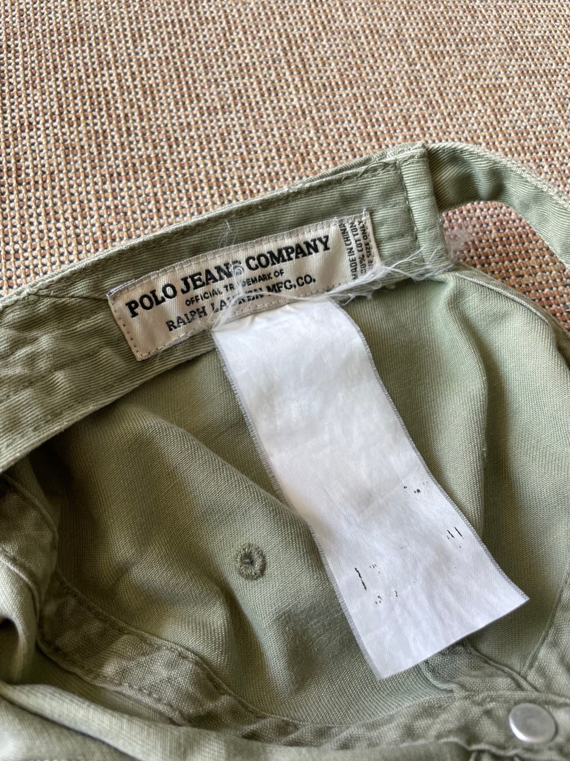 Polo jeans Ace cap 상품이미지5