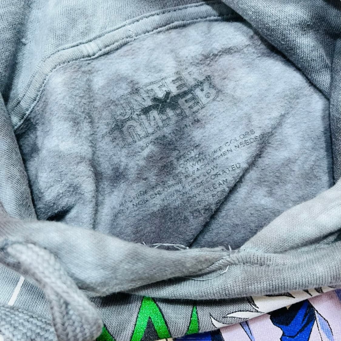 헌터 x 헌터 곤 & 키르아 타이다이 빈티지 후디 상품이미지4