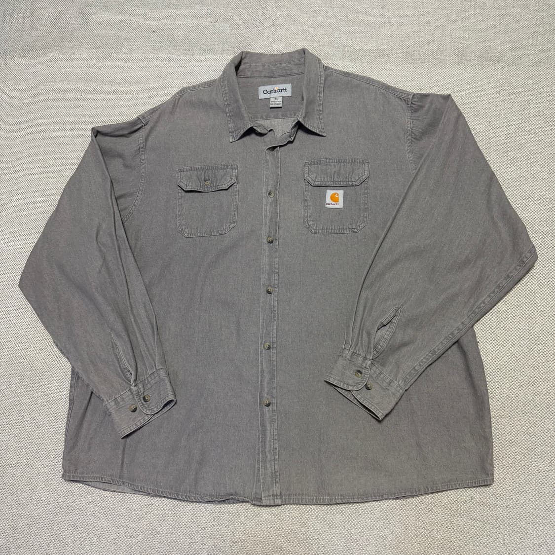 칼하트 올드스쿨 데님 셔츠 상품이미지1