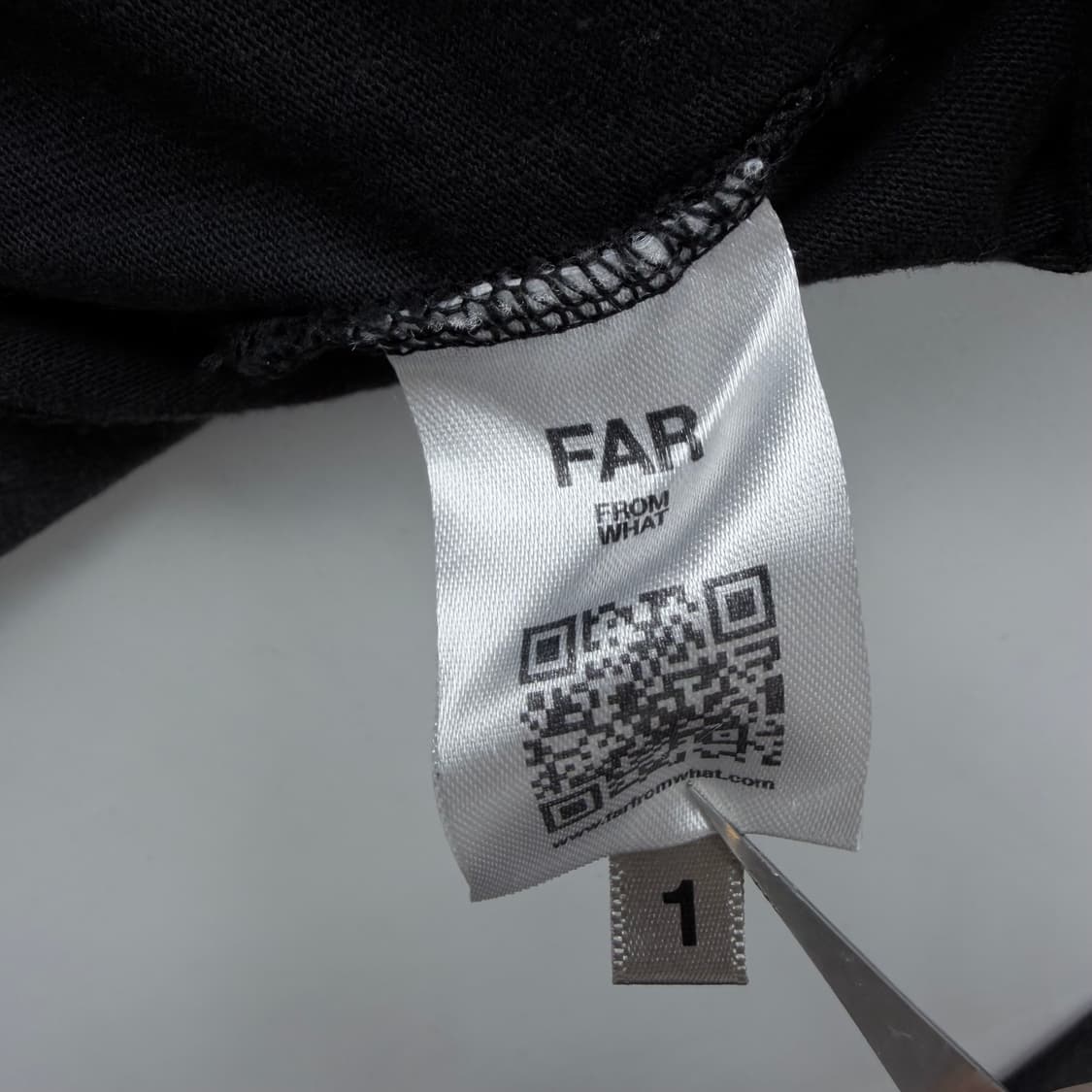 파프롬왓 워시드 로고 롱슬리브 상품이미지6