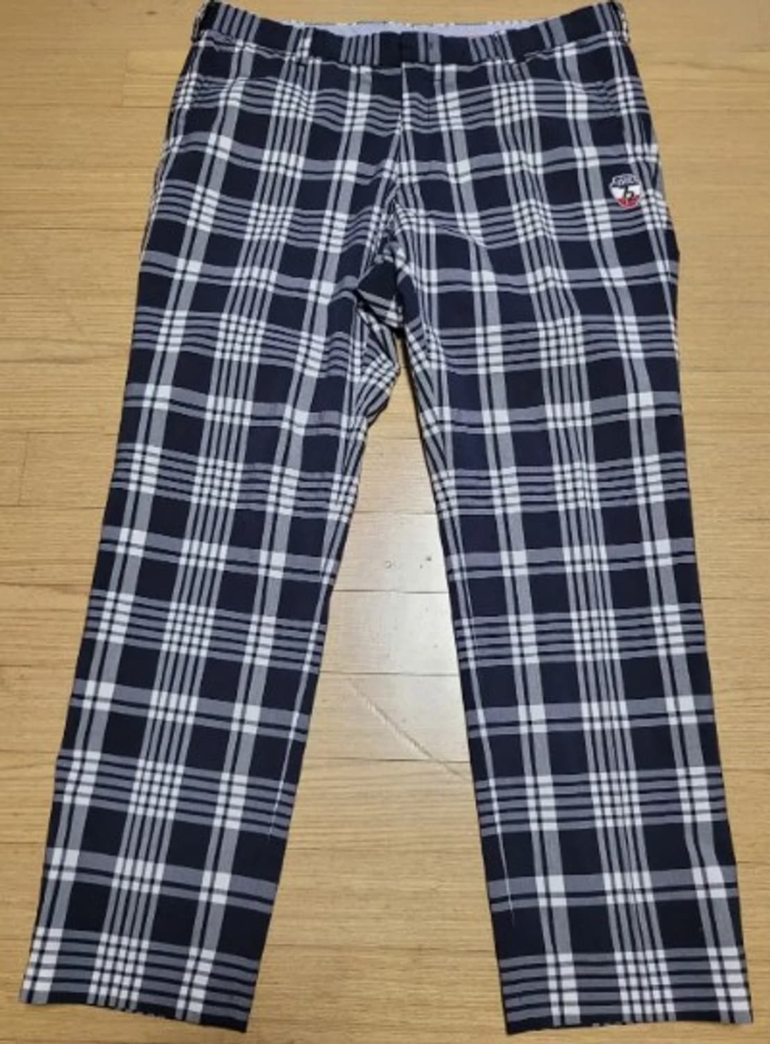 루이까스텔 골프 체크여름바지 90사이즈 상품이미지2