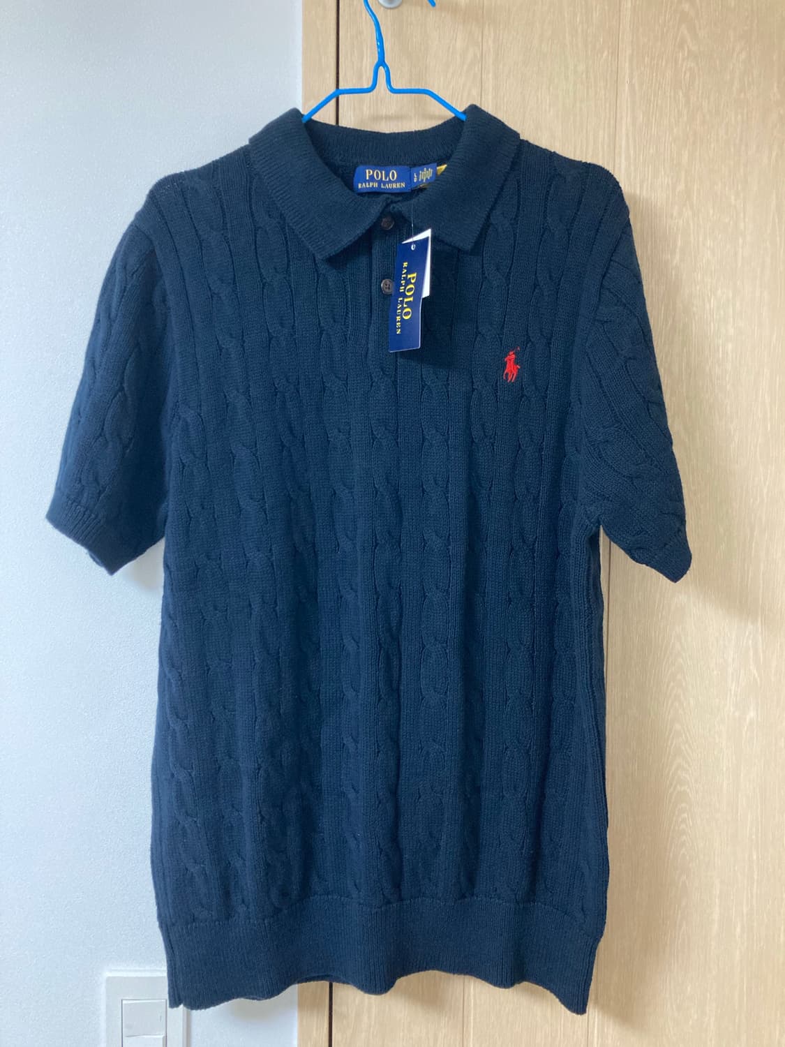 폴로 반팔니트 새상품 L 큐알인증정품 상품이미지1