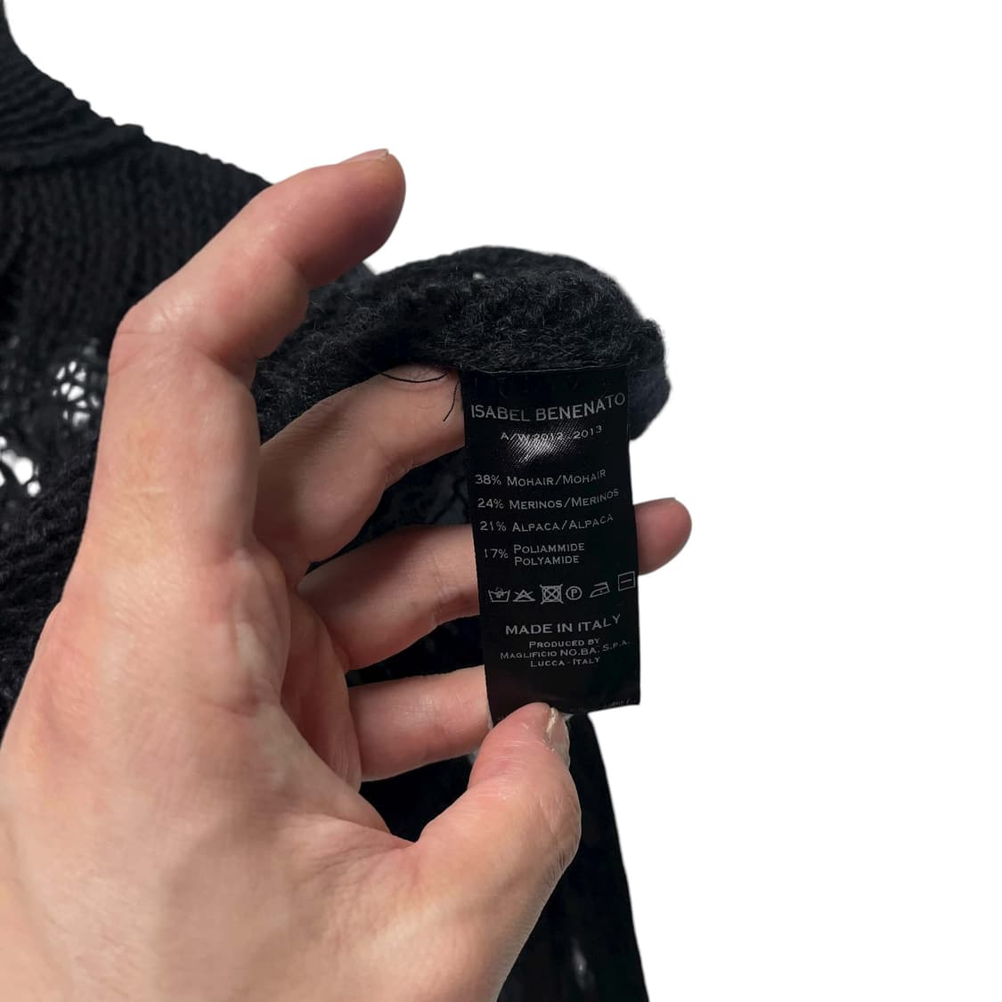 Isabel benenato 모헤어 블렌드 롱 터틀넥 니트(italy) 상품이미지8