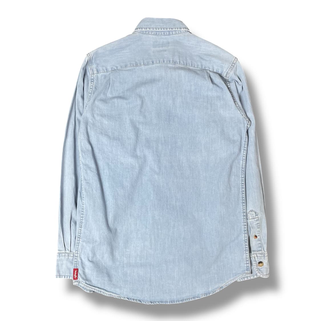 Wrangler 플렉스컴포트 스탠다드 헤리티지 데님 셔츠 S 상품이미지2