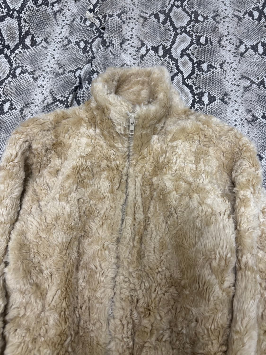 Y2K fleece Zip Up 상품이미지5