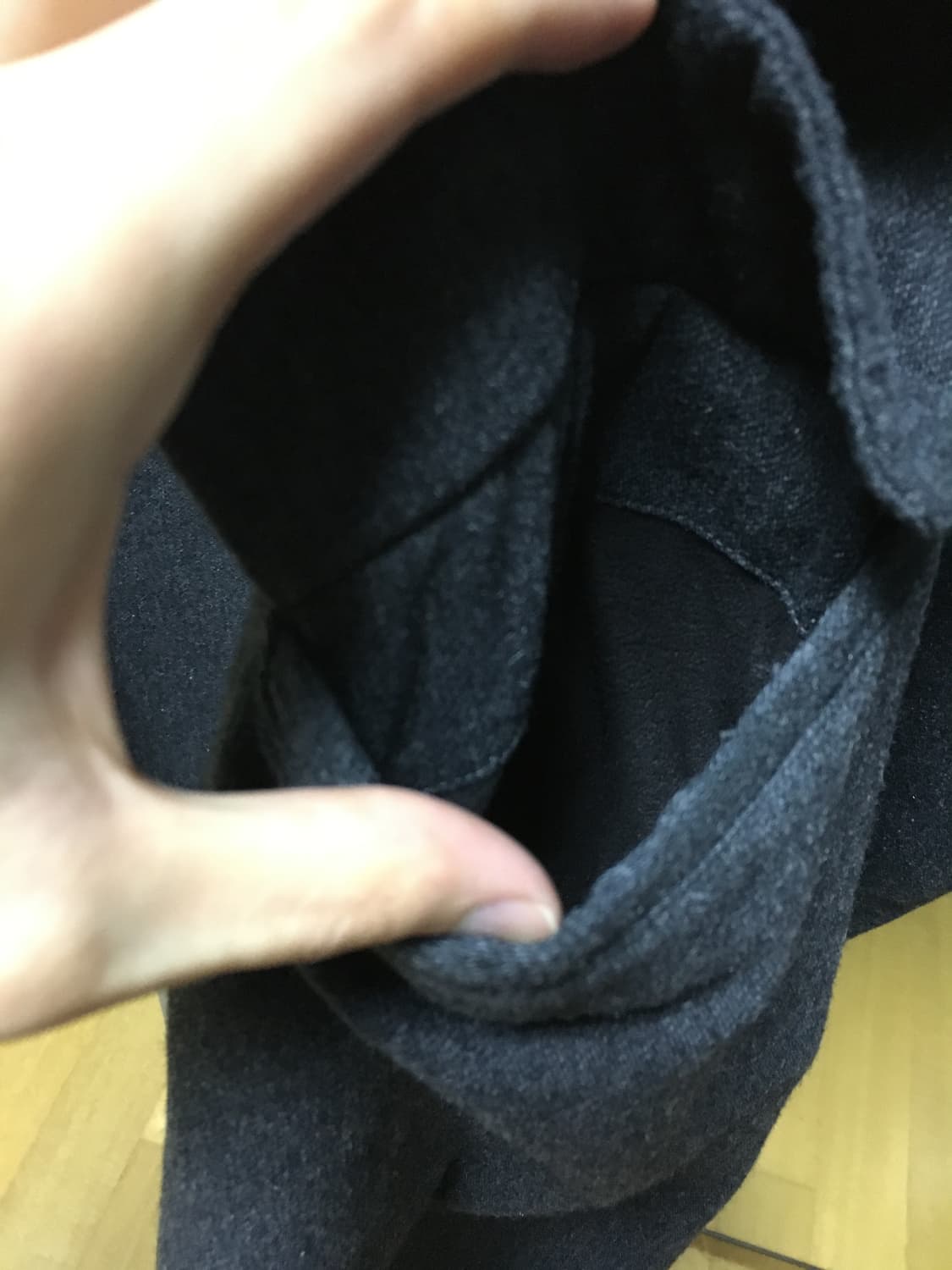 언더커버 톰 요크 그레이 울 코트 상품이미지8