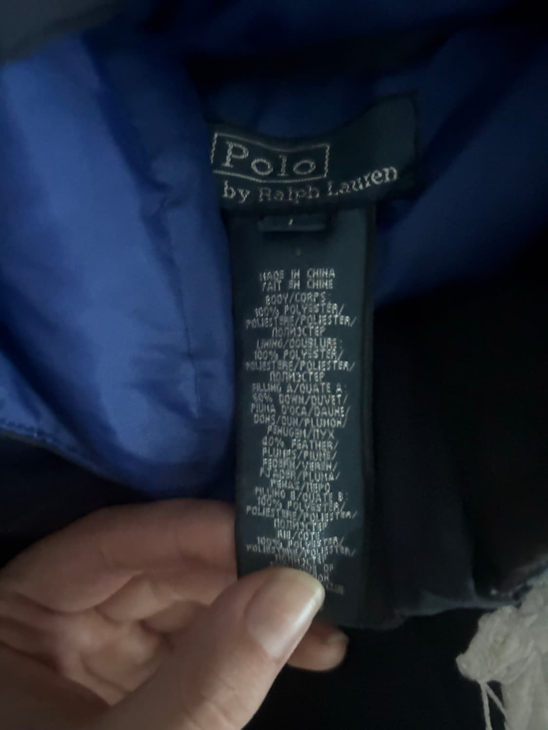 폴로 덕다운 패딩 팝니다 상품이미지2