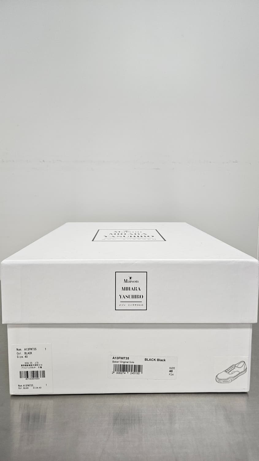미하라야스히로 베이커 워시드데님 블랙(40) 상품이미지8