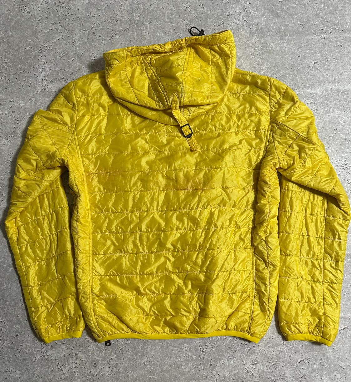 나파피리 지오그래픽 옐로우 패딩 아노락 M 상품이미지2