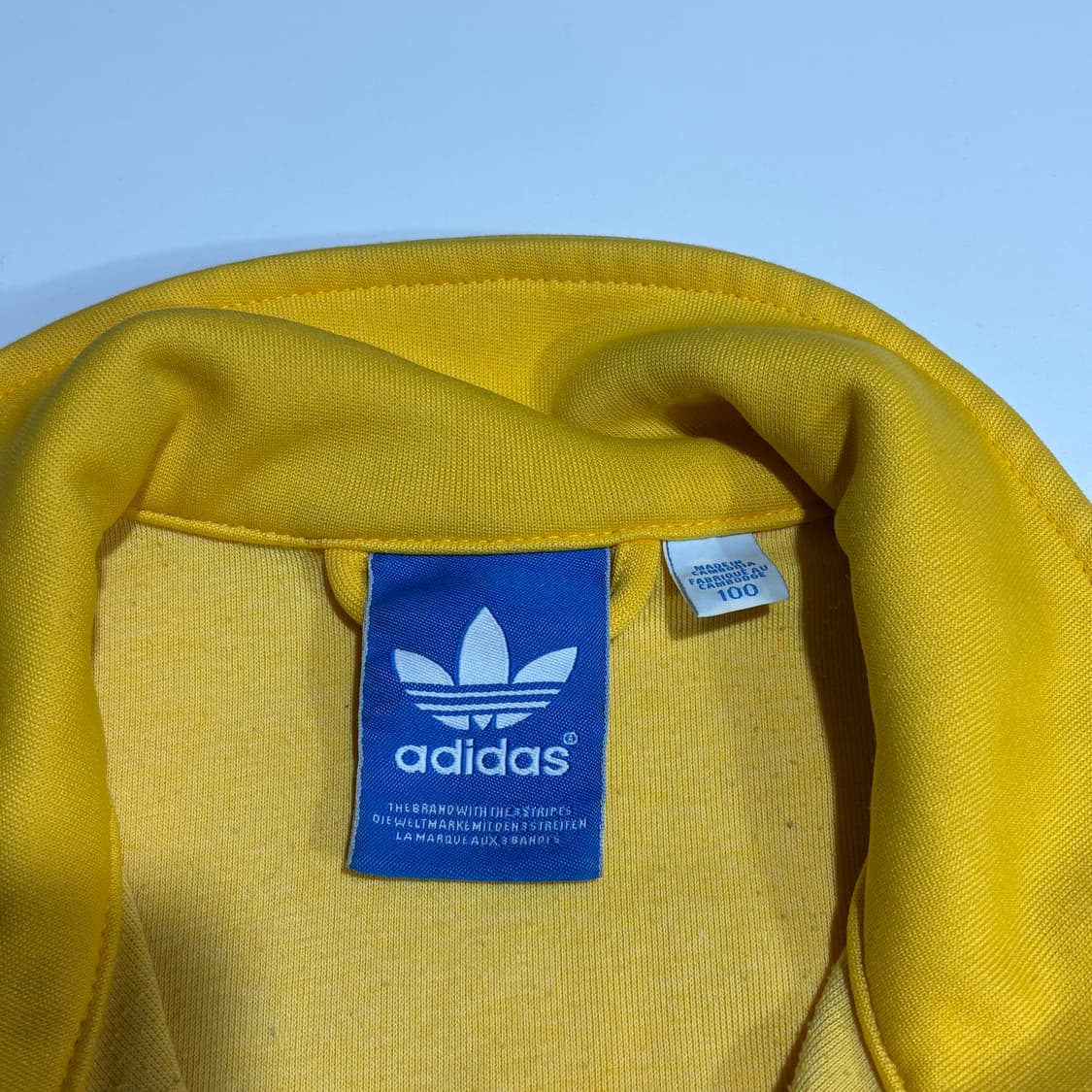 아디다스 트레포일 옐로우 파이어버드 트랙 집업 자켓 상품이미지4