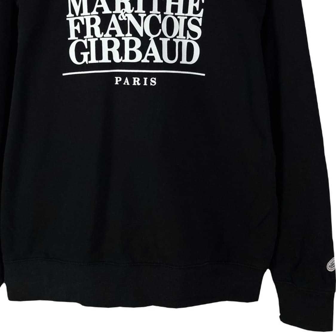 [마리떼프랑소와저버] 빅로고 프린팅 오버핏 맨투맨 블랙 M19180 상품이미지5