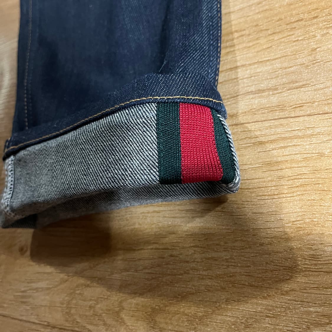 [30] 구찌 삼선웹 생지데님 상품이미지7