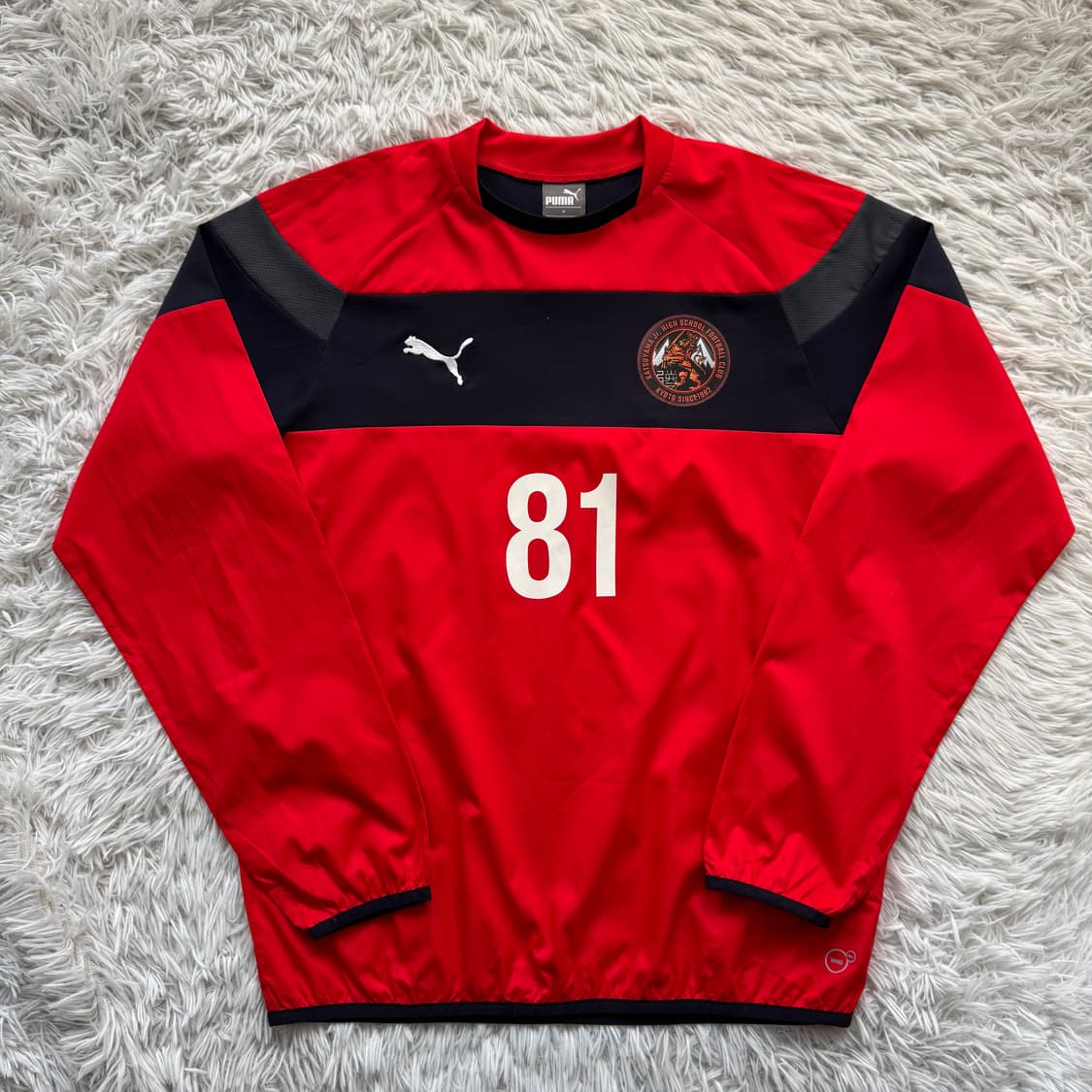 PUMA 일본빈티지 나일론 긴팔 푸마 롱슬리브 퓨마긴팔티 m 90 95 상품이미지2