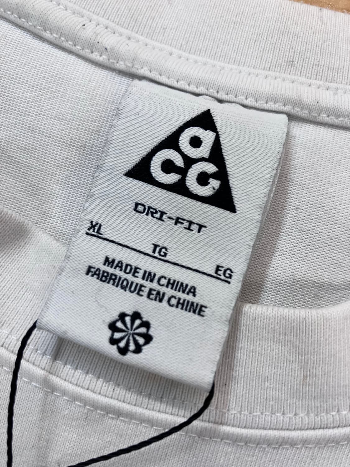 나이키 ACG 와일드우드 티셔츠 서밋 화이트 XL  #csz2799 상품이미지5