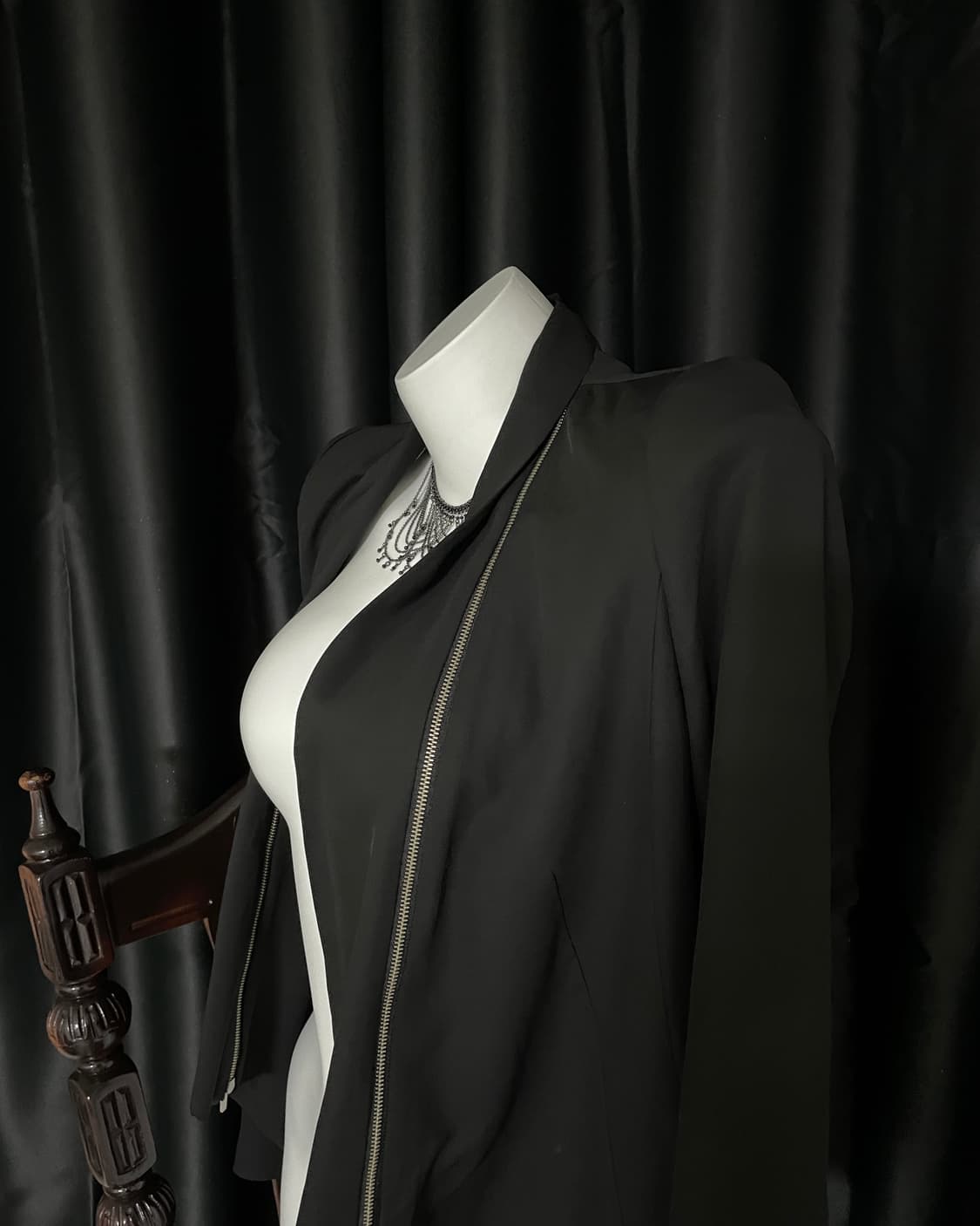GGPX Zip Detail Draping Blazer 상품이미지3