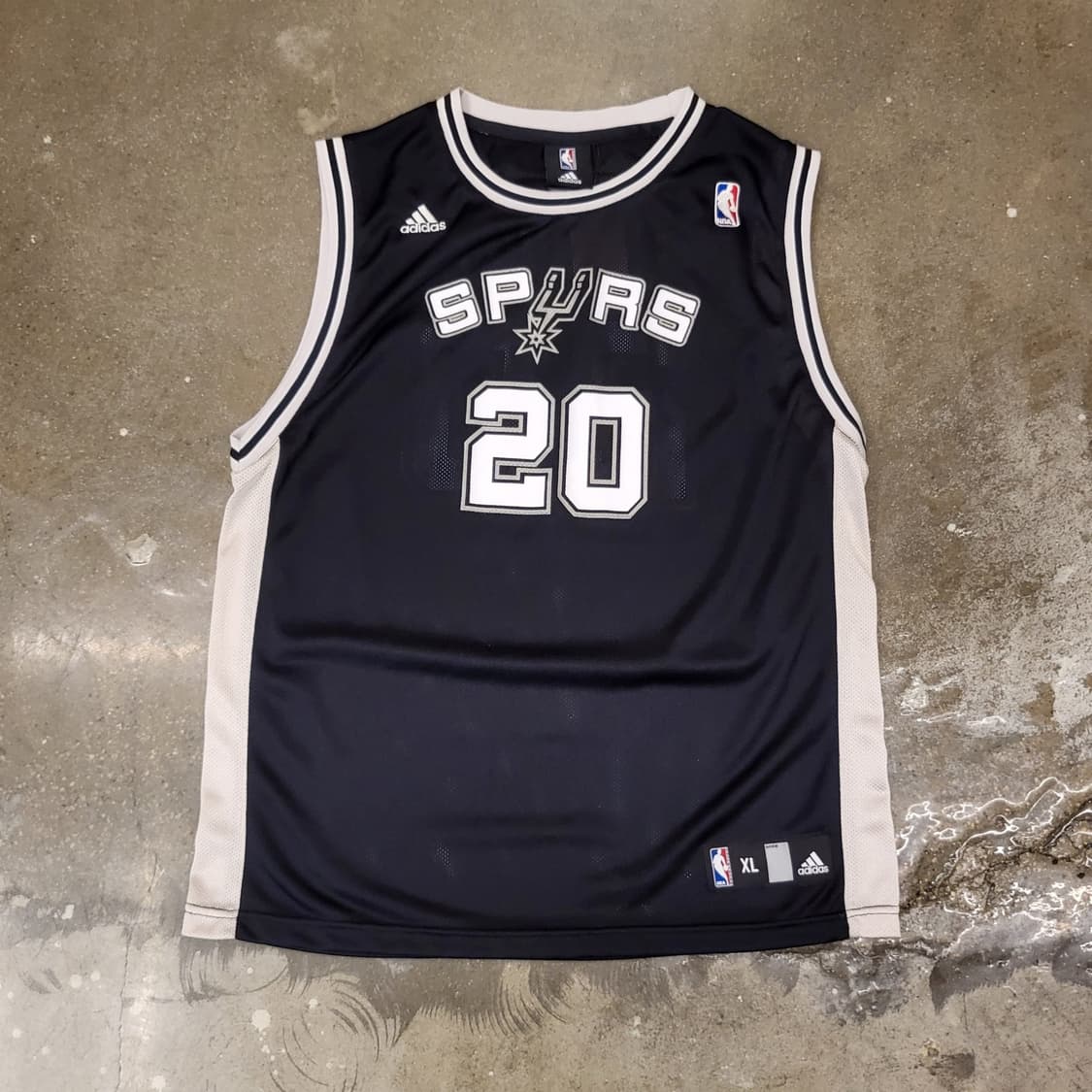 아디다스 NBA 스퍼스 농구 민소매 유니폼 상품이미지1