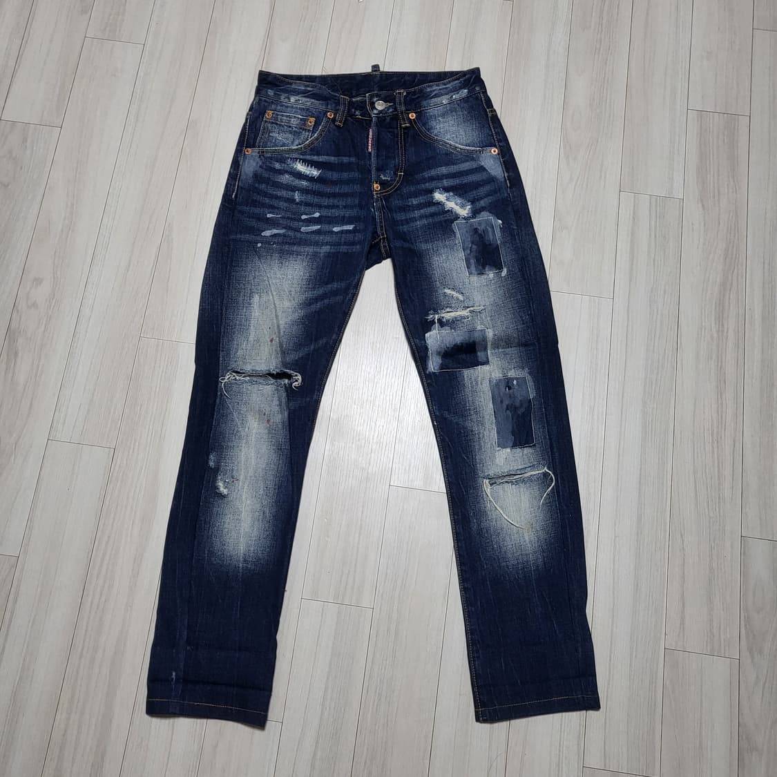 (44) DSQUARED2 디스퀘어드2 디스트로이드 리페어 데님팬츠 상품이미지2