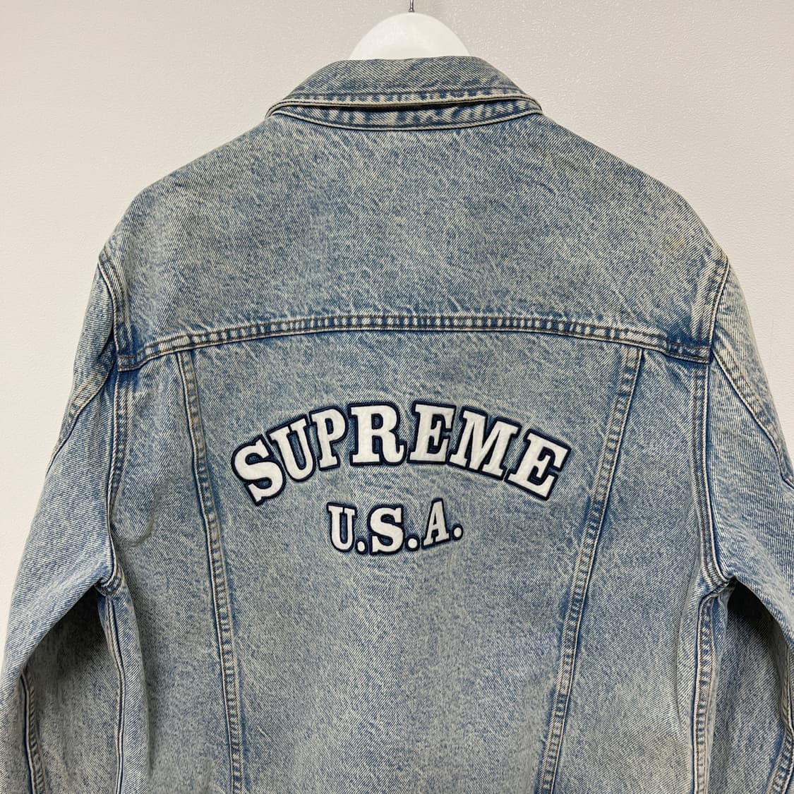 슈프림 16SS 데님 트러커 자켓 연청  상품이미지4