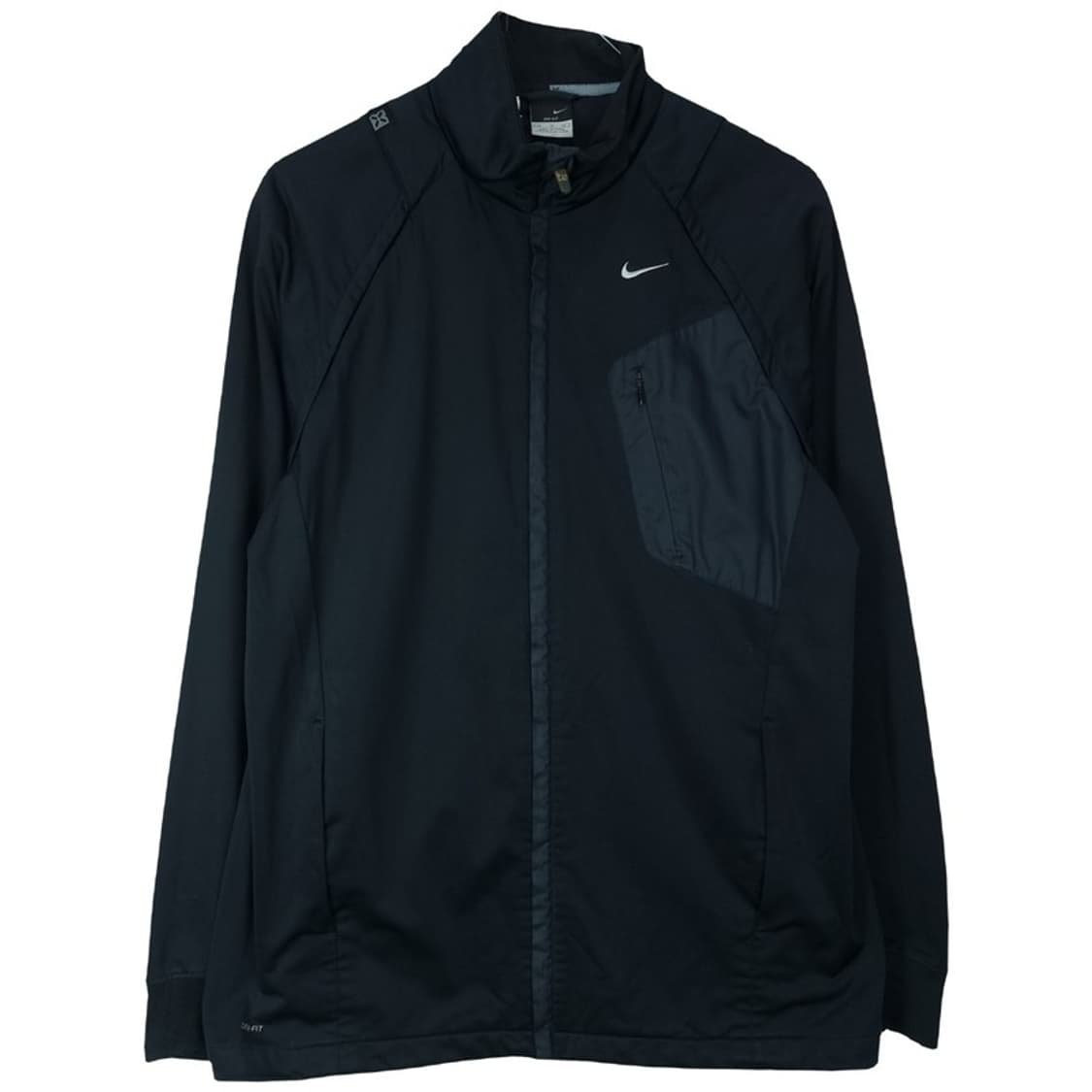 [나이키] 00'S 드라이핏 스우시 자수 집업 자켓 블랙 M17959 상품이미지2
