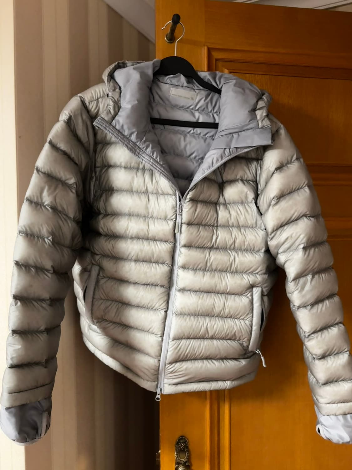 산산기어 24FW 서픽스 푸퍼 자켓 그레이 상품이미지1