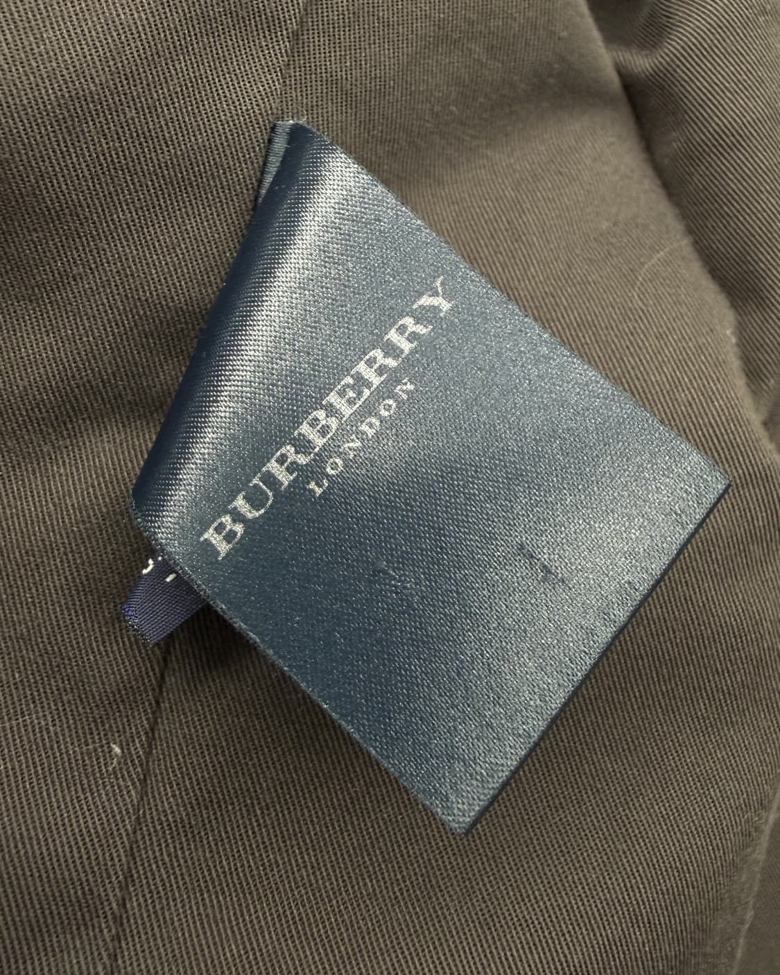 Burberry 00s 코튼쉘 블루종 자켓 상품이미지6