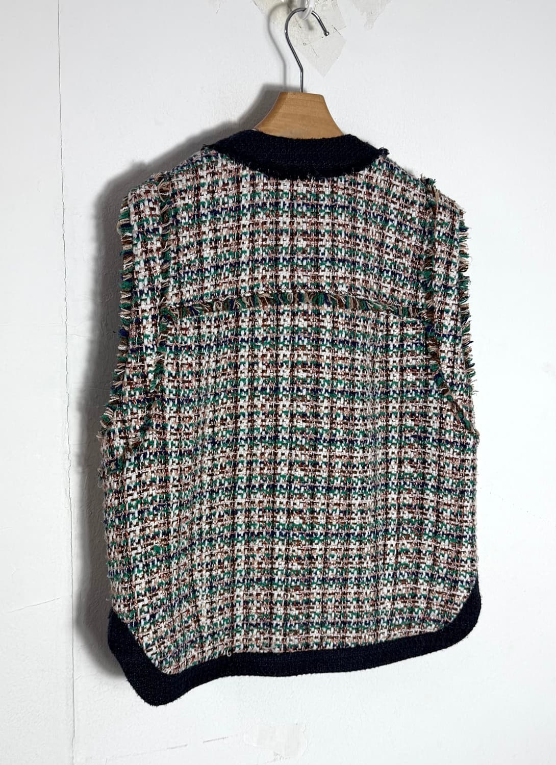 오즈세컨 트위드자켓 오즈세컨자켓 조끼 베스트 한섬 상품이미지2