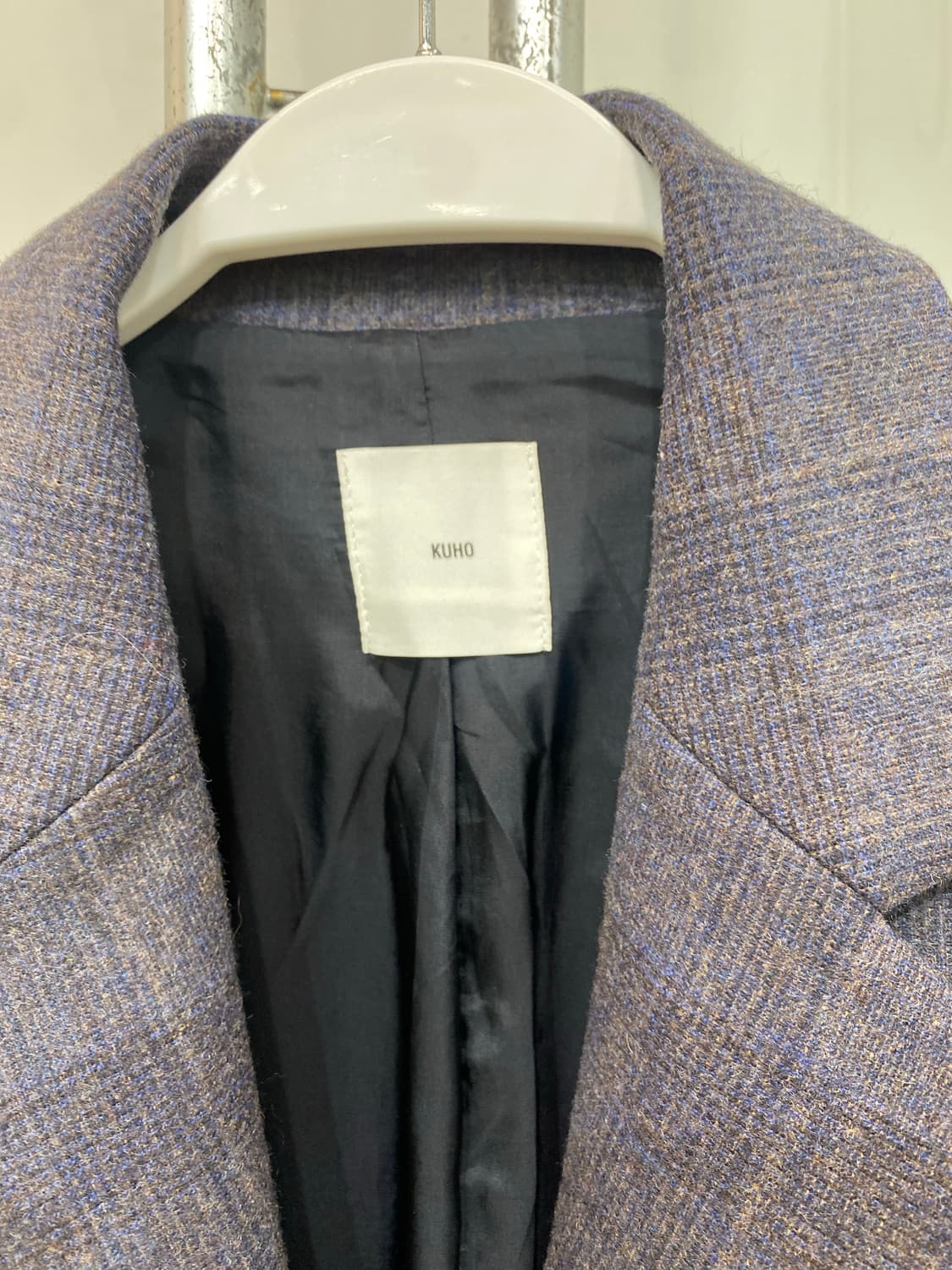 KUHO 체크울자켓 2 상품이미지1