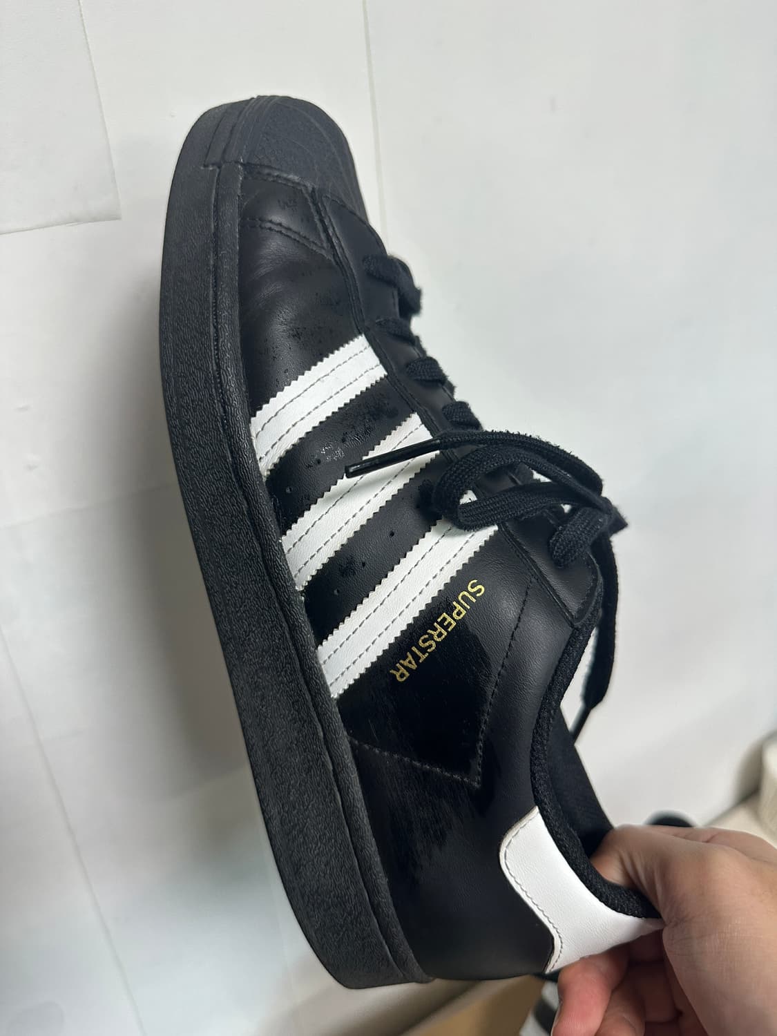 아디다스 슈퍼스타 블랙 280 상품이미지2