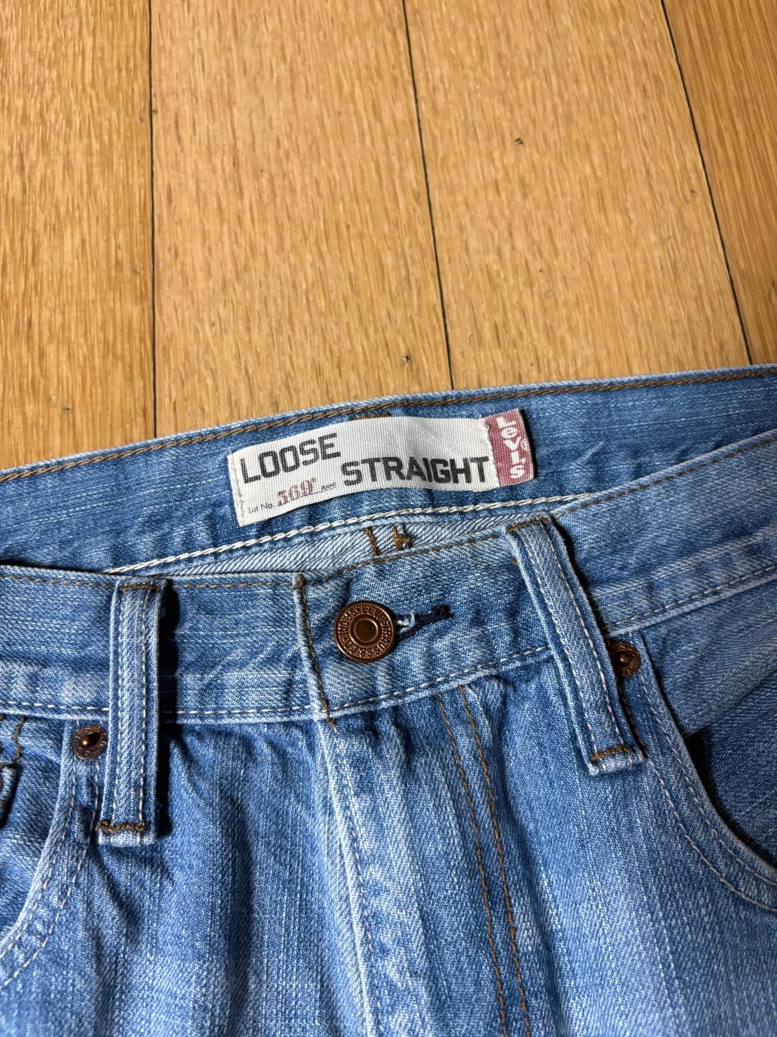빈티지 리바이스 569 루즈 스트레이트 33 상품이미지2