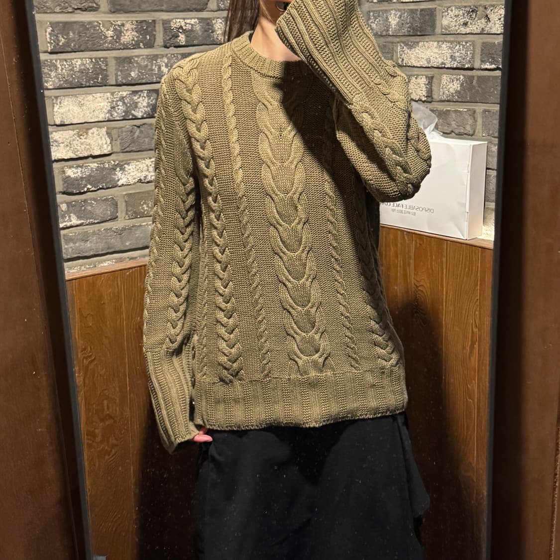 S) 폴로 랄프로렌 케이블 꽈배기 니트 상품이미지8