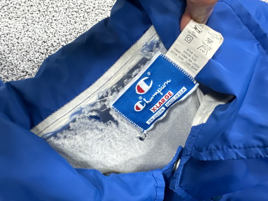 챔피온 80-90s USA 세틴자켓 상품이미지4