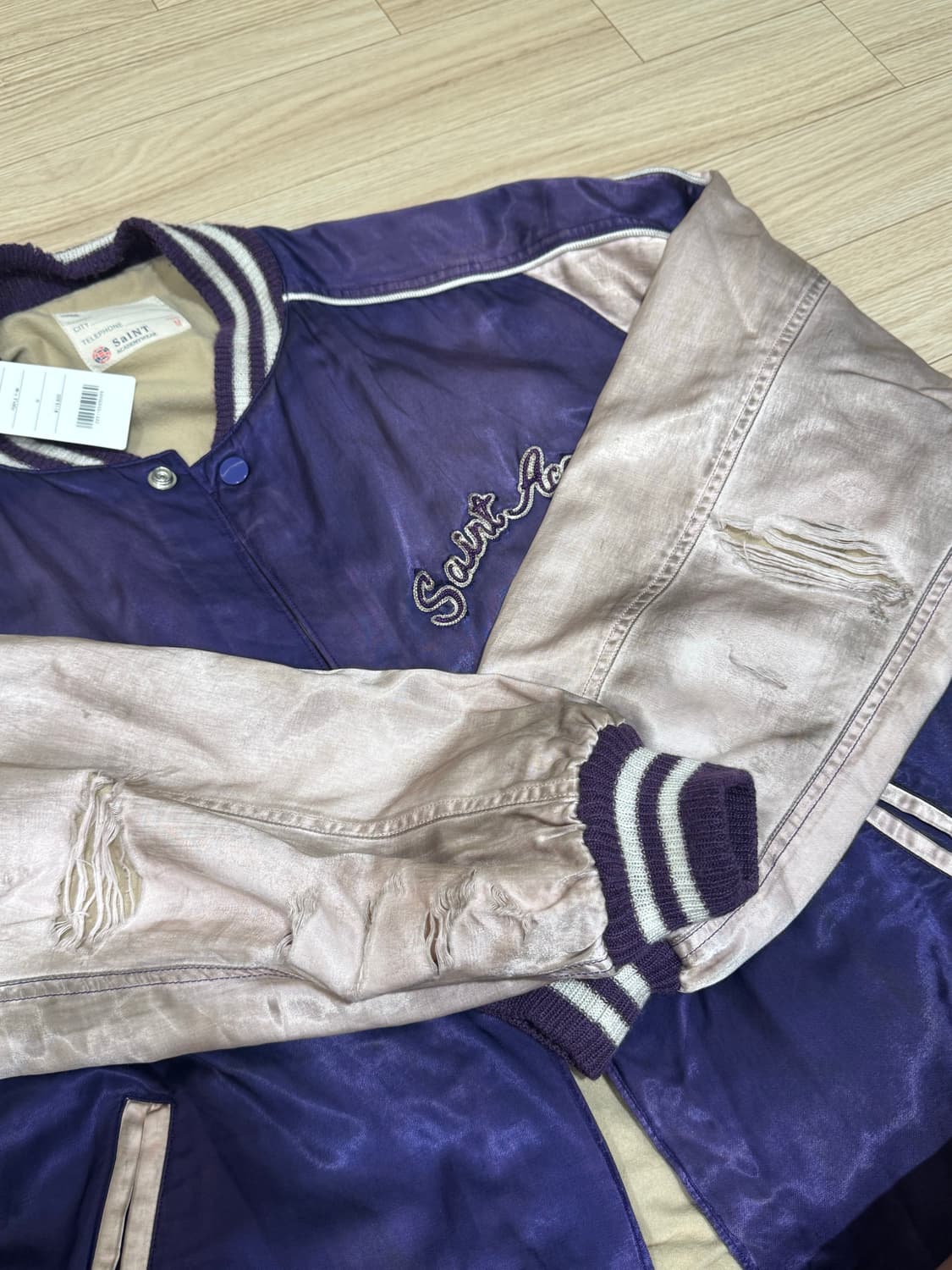 세인트 미카엘 X 셔머 아카데미 스타디움 자켓 상품이미지3