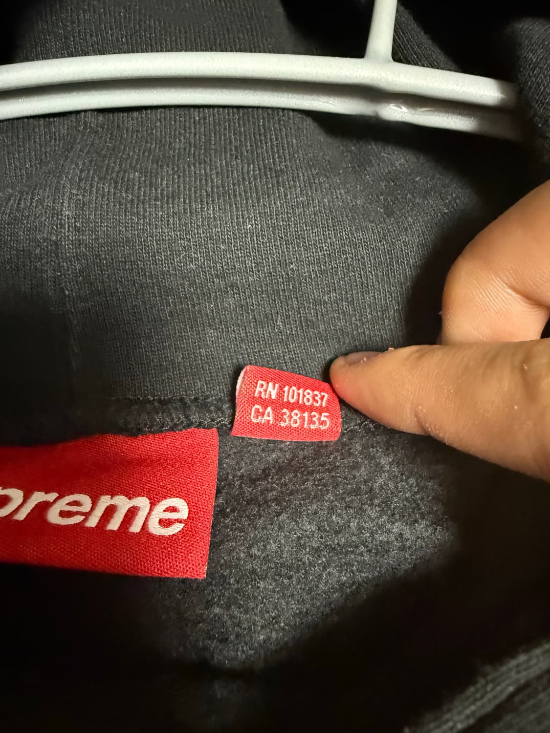 슈프림 $ 후드 스웨트셔츠 블랙 - 24SS XL 상품이미지2