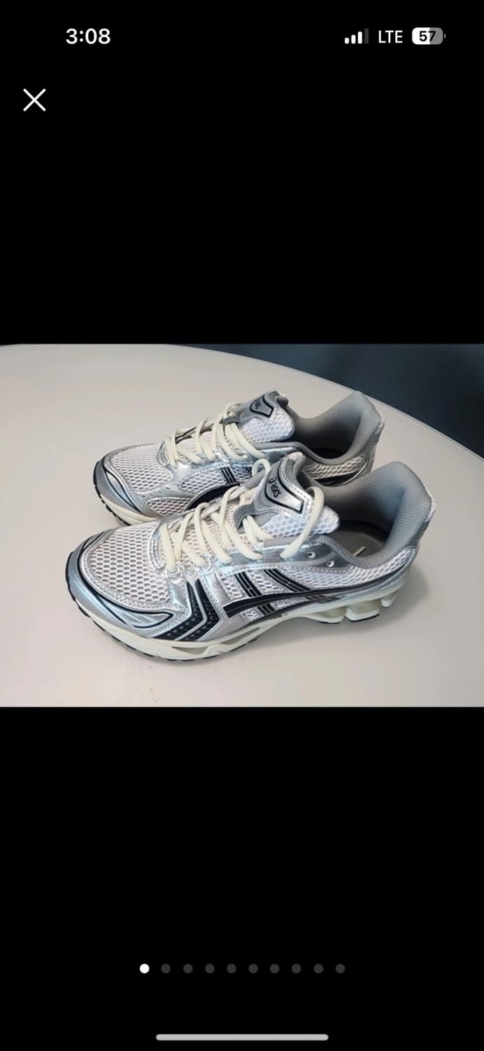 아식스 x JJJ자운드 젤 카야노 14 실버 블랙 상품이미지1