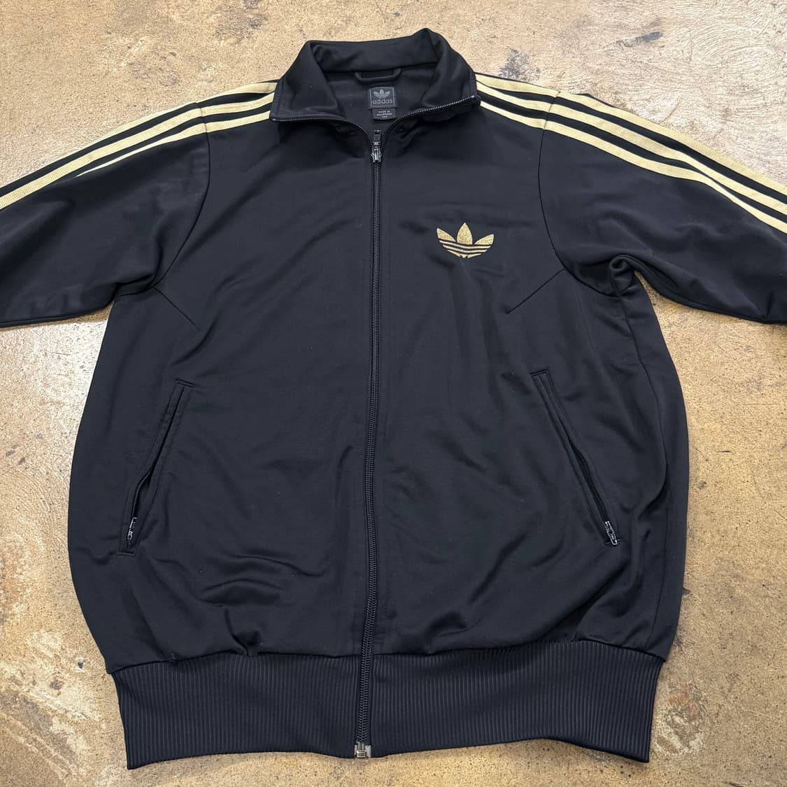 아디다스 검금 블랙 골드 구파이어버드 져지 상품이미지3