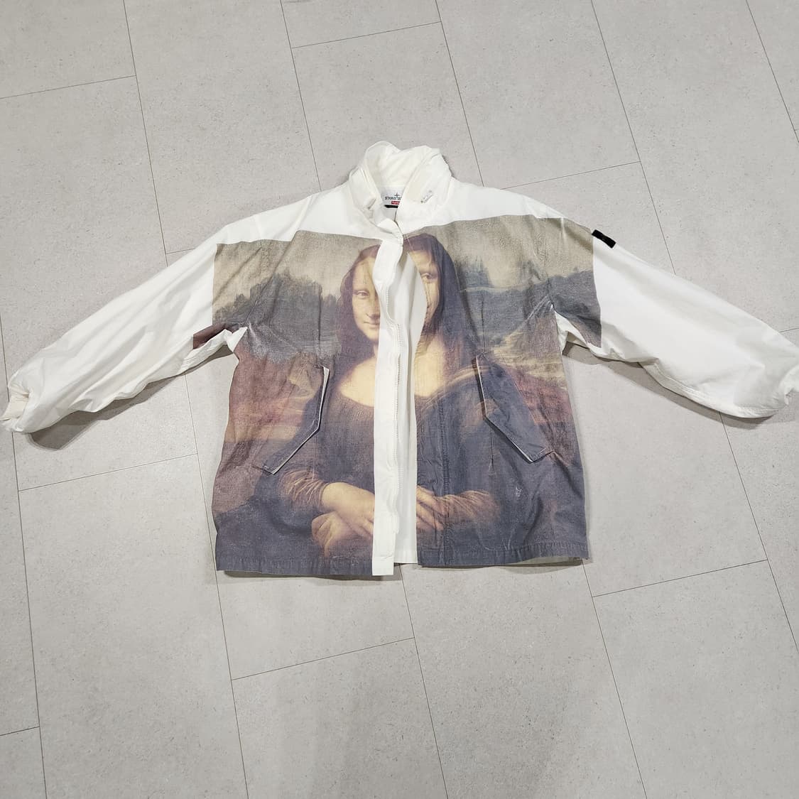 슈프림 x 스톤 아일랜드 코튼 코듀라 쉘 자켓 모나리자 - 22SS 상품이미지1