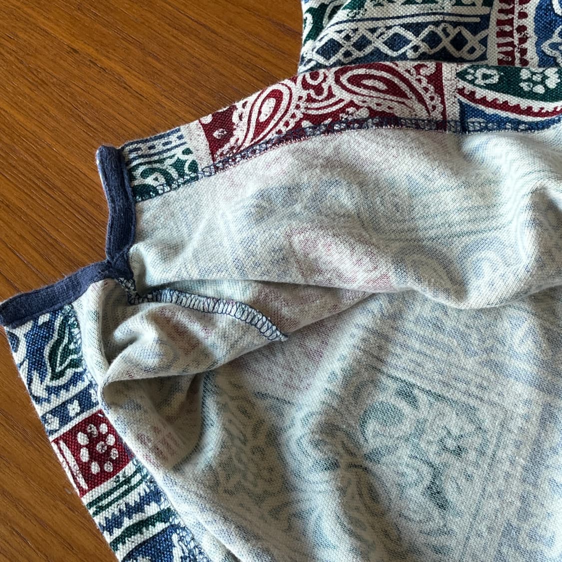 90's Nautica Ethnic Pattern 1/2 PK-T 상품이미지8