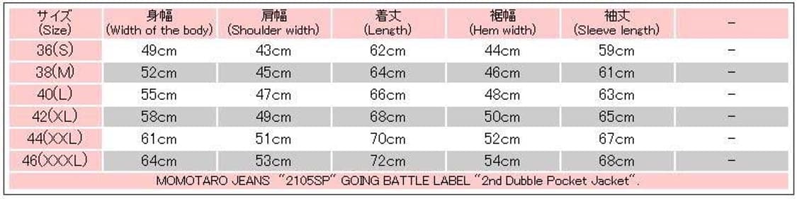모모타로진 2세대 데님자켓 38사이즈 상품이미지6