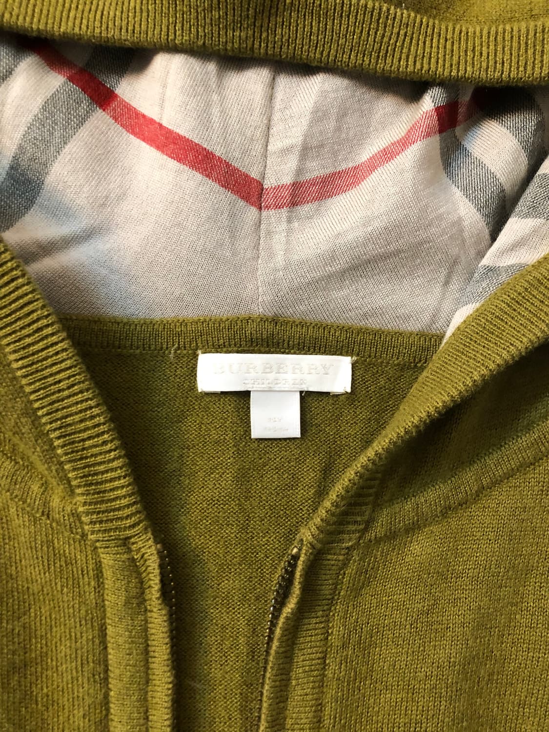 버버리 캐시미어 집업 상품이미지9