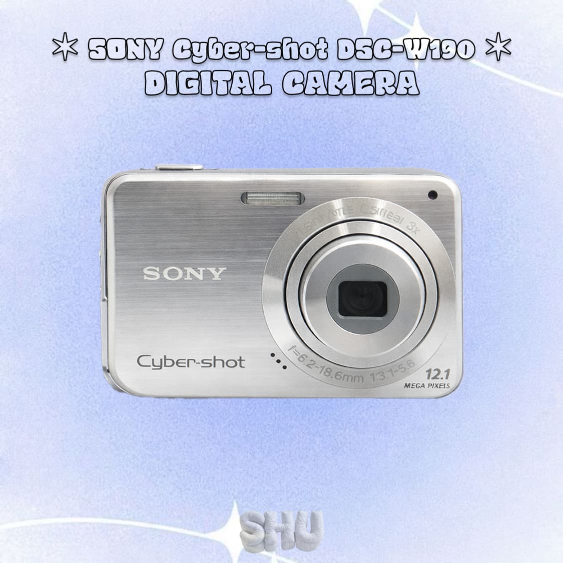 소니 사이버샷 DSC-W190 빈티지 디카 실버 상품이미지4