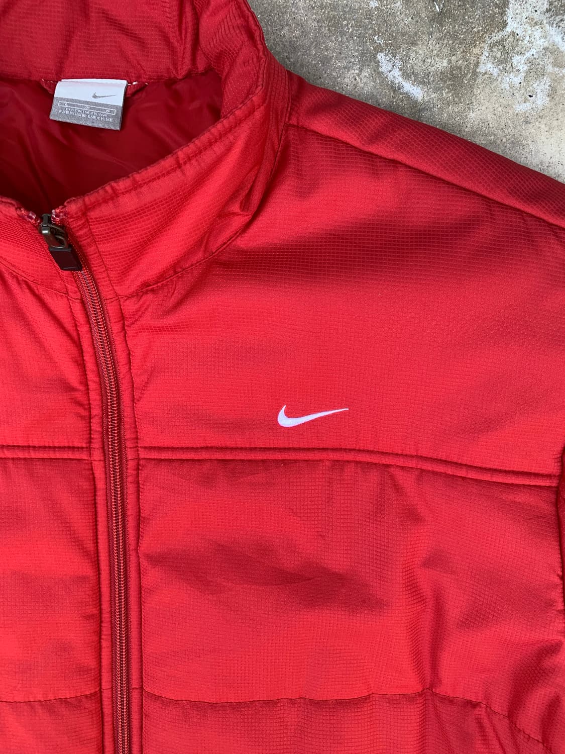 나이키 레드 패딩 점퍼 상품이미지3