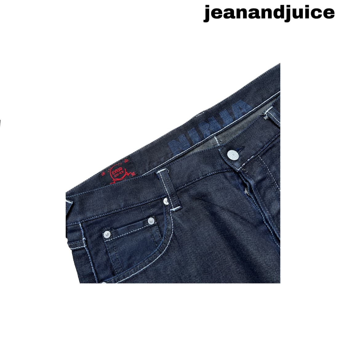 [38] 에비수 og 빅사이즈 닌자 셀비지 상품이미지3