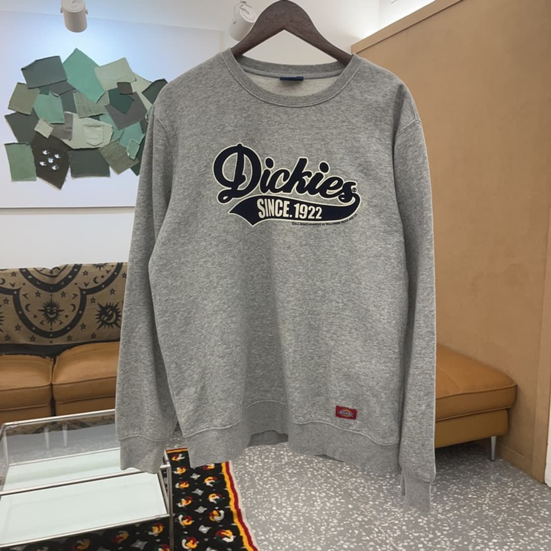 디키즈 올드스쿨 빈티지 빅로고 기모 맨투맨 XL C07498 상품이미지3