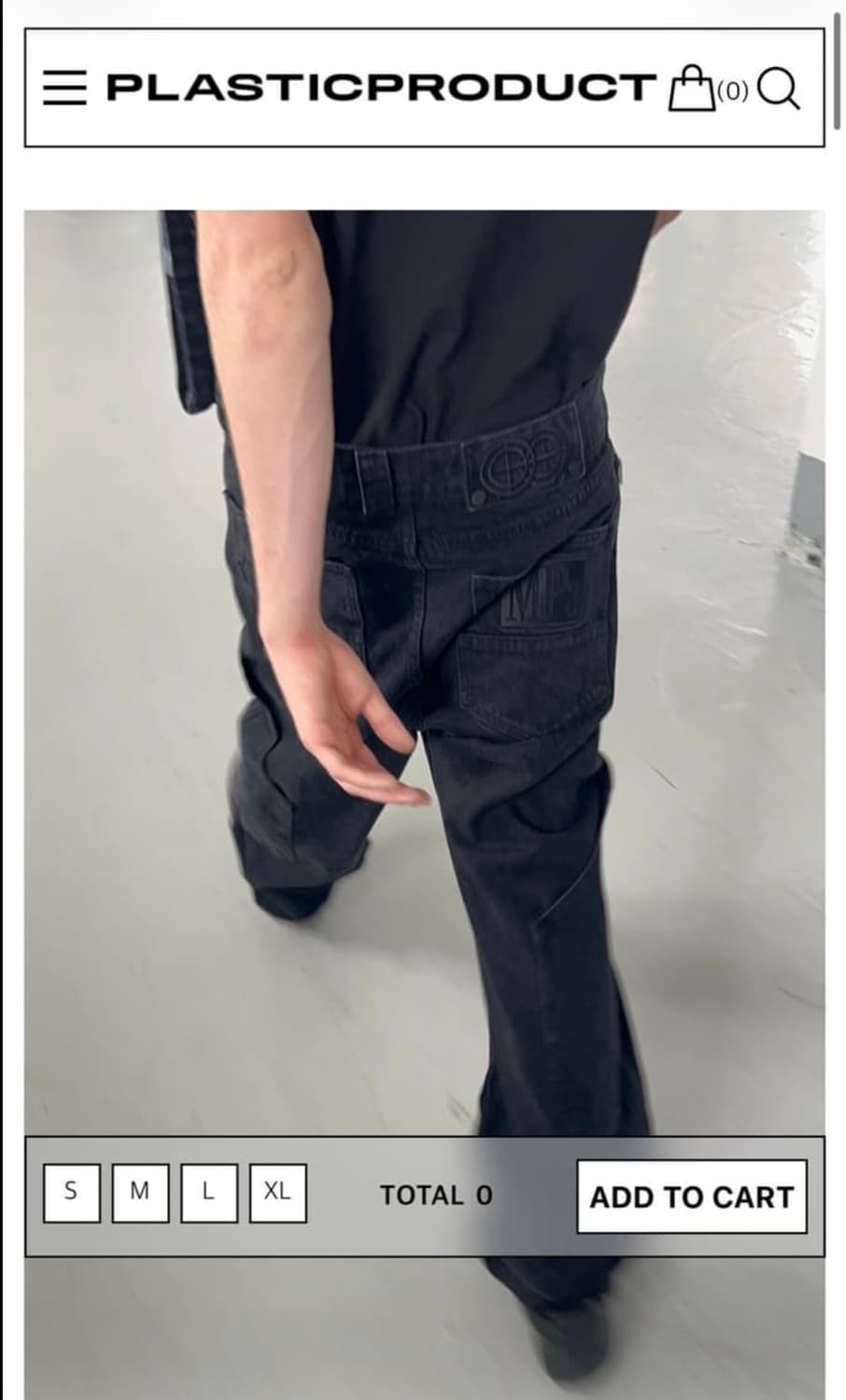 Mpa Calf Pocket Pants (black) L 상품이미지1